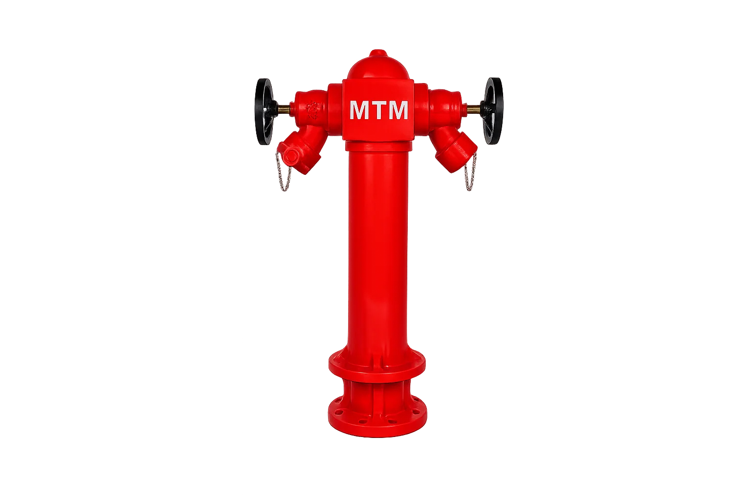 Double Outlet Pillar Fire Hydrant