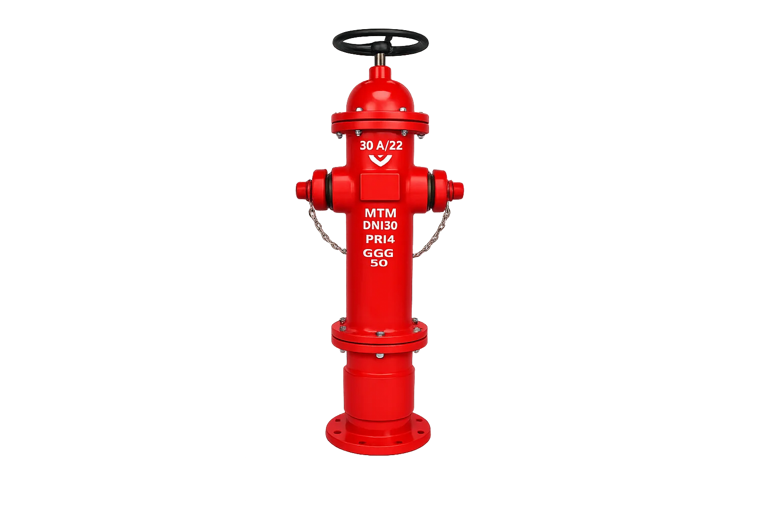Double Outlet Underground Fire Hydrant